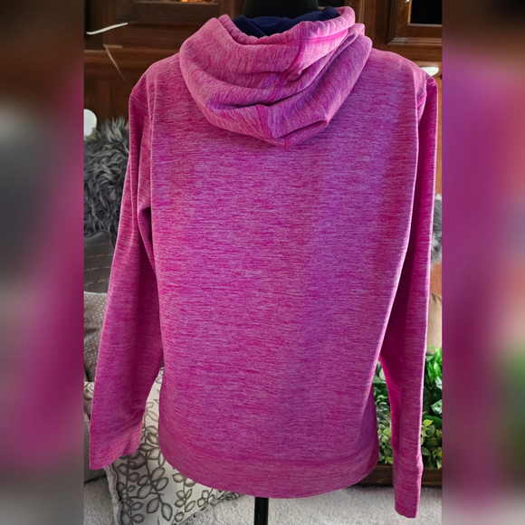 Under Armour Pink Heathered Pullover - Picture 4 of 6